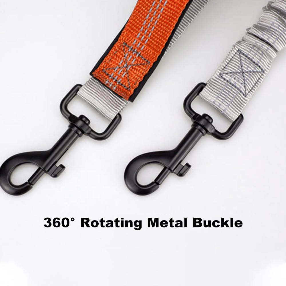 Domary Pet Leash Outdoor Running Reflective Double Retractable Dog Leash Dog Chain Leash Pet Supplies image number 2