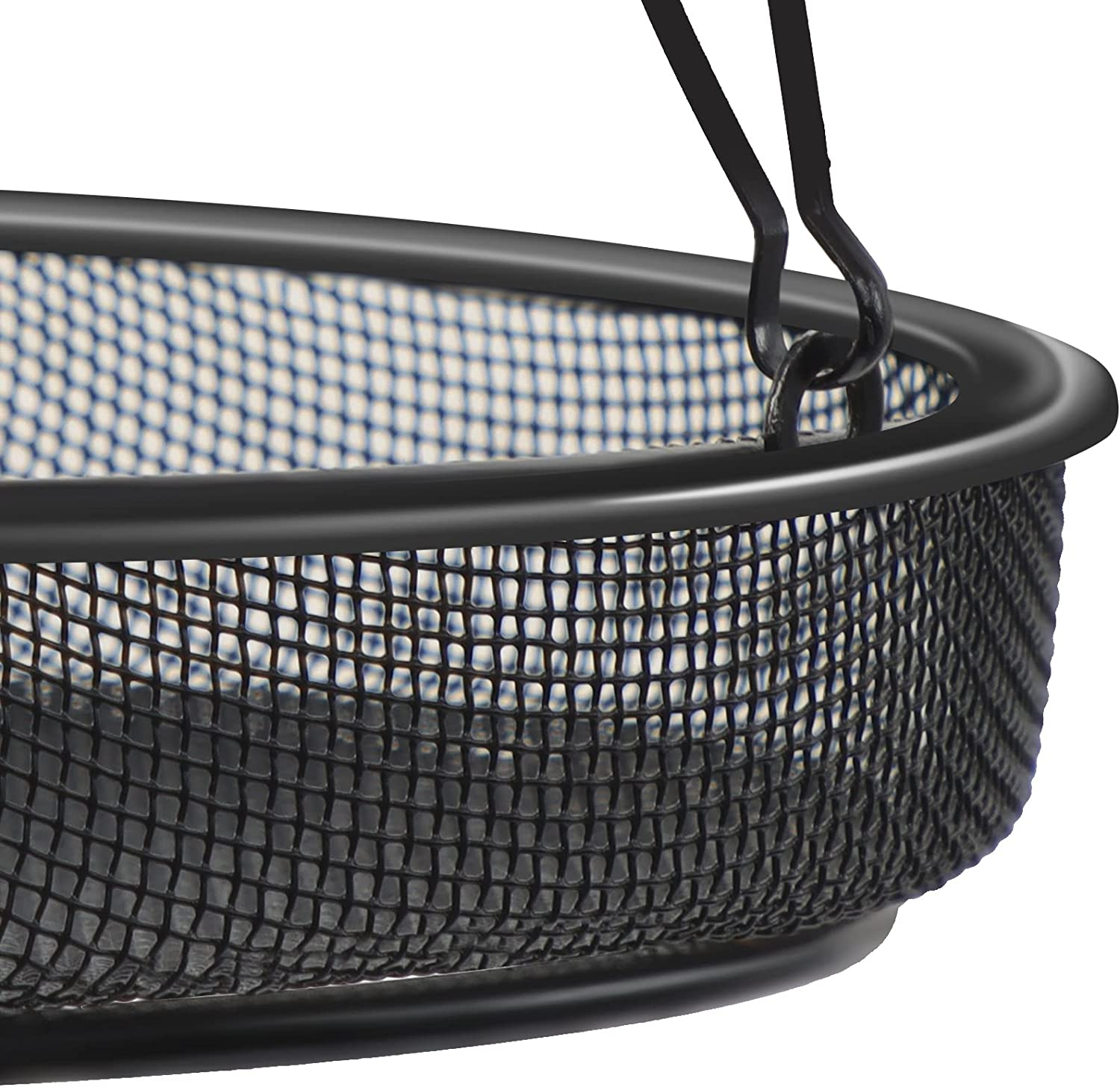 Gtongoko Hanging Bird Feeder Tray, Metal Mesh Platform Feeders for Birds, Outdoor Garden Decoration for Attracting Birds