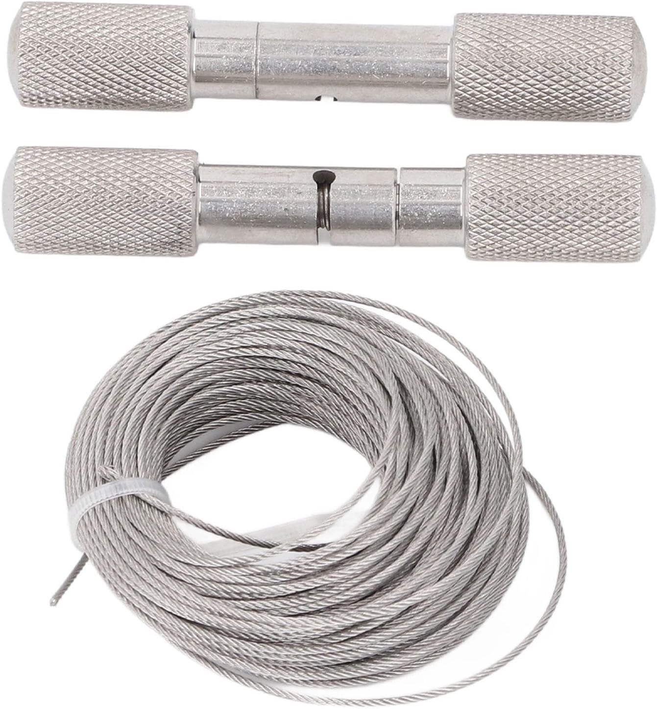 Fdit Horn String Saw, Stainless Steel Hand Pocket Rope Saw, 49.21Ft for Cow Sheep Emergency, Crafted with Handles and Storage Box image number 5