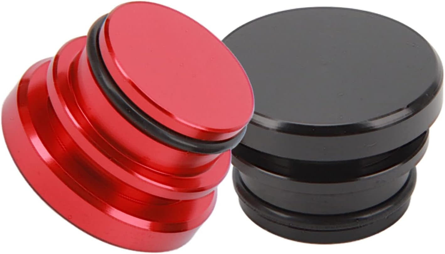 2PCS Universal Cigarette Lighter Dust Plug, Dustproof Waterproof Car Lighter Cover, Vehicle Lighter Socket Cover Cap Universal for Vehicles with 12V Accessory Plugs