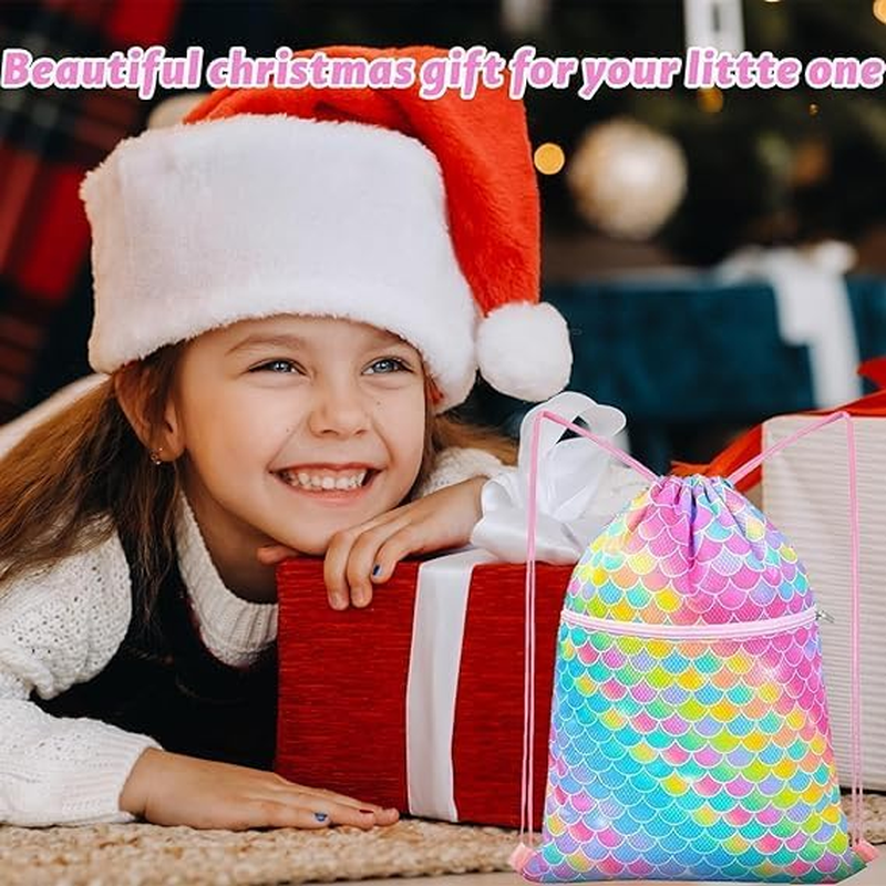 Drawstring Backpack - Drawstring Bags for Kids Swim Bag for Beach