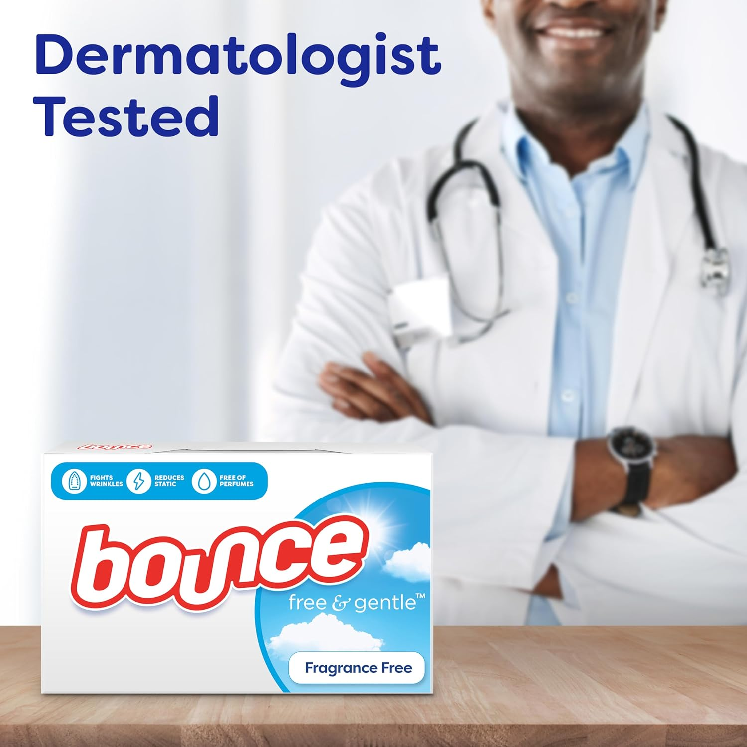 Bounce Fabric Softener Sheets, Free & Gentle, 240 Count image number 5