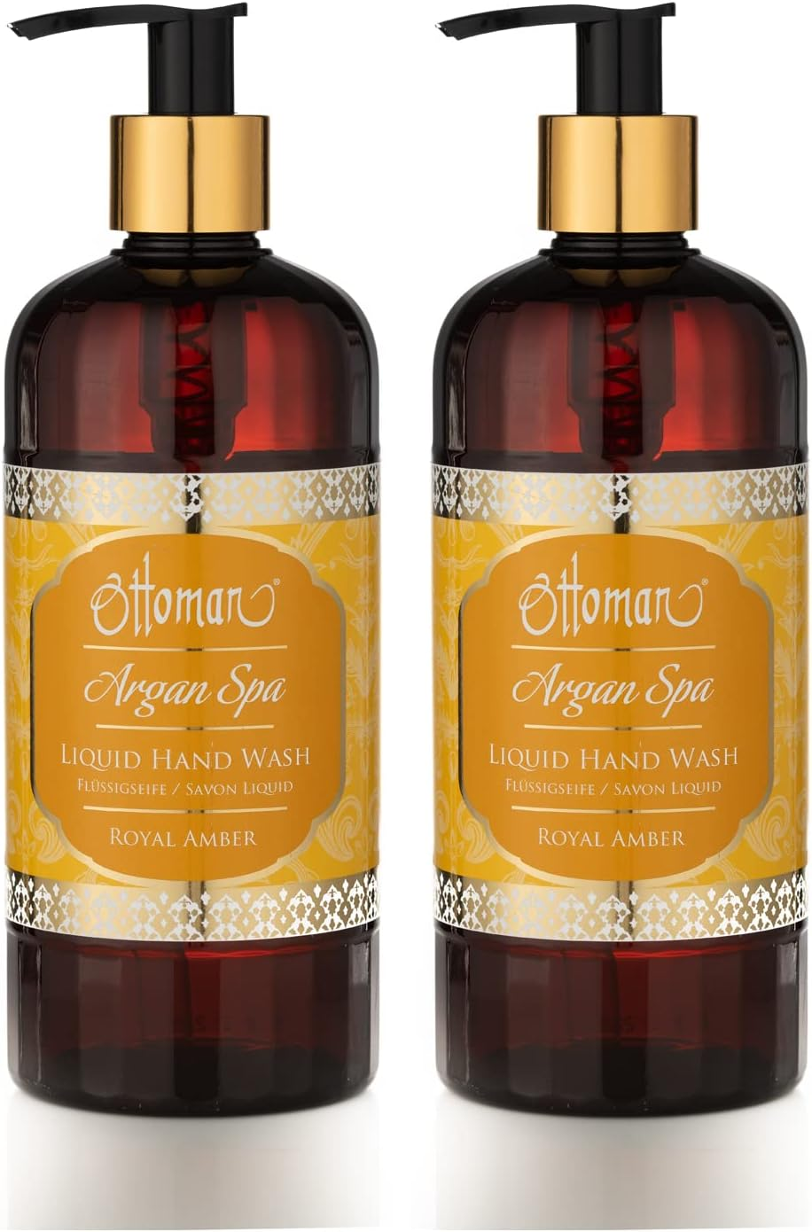 Ottoman Argan Spa Marrakech Oud Liquid Soap Pack of 2 X 400 Ml image number 2