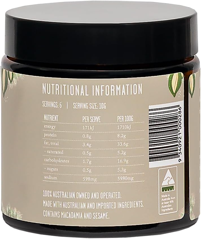 Australian Bush Spices - White Meat Rub Glass 60G image number 1