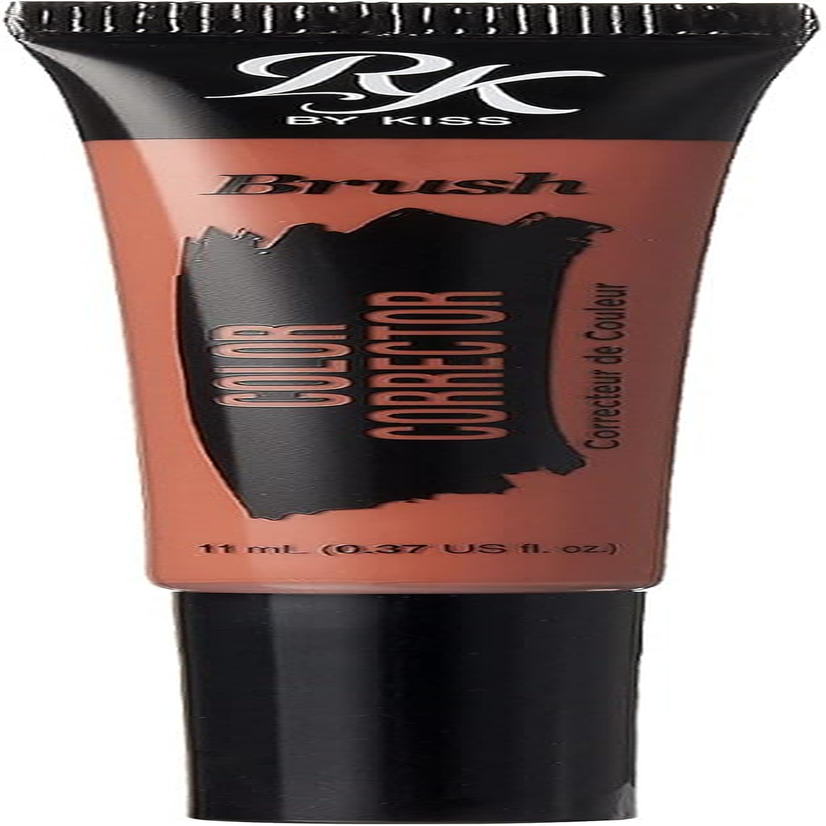 Ruby Kisses 4-In-1 Concealer, Color Corrector, Contour & Highlight, Full Coverage Natural Finish Covers under Eye Circles & Blemishes, Hydrating & Long Lasting Formula (Orange Corrector, 1 Pack)