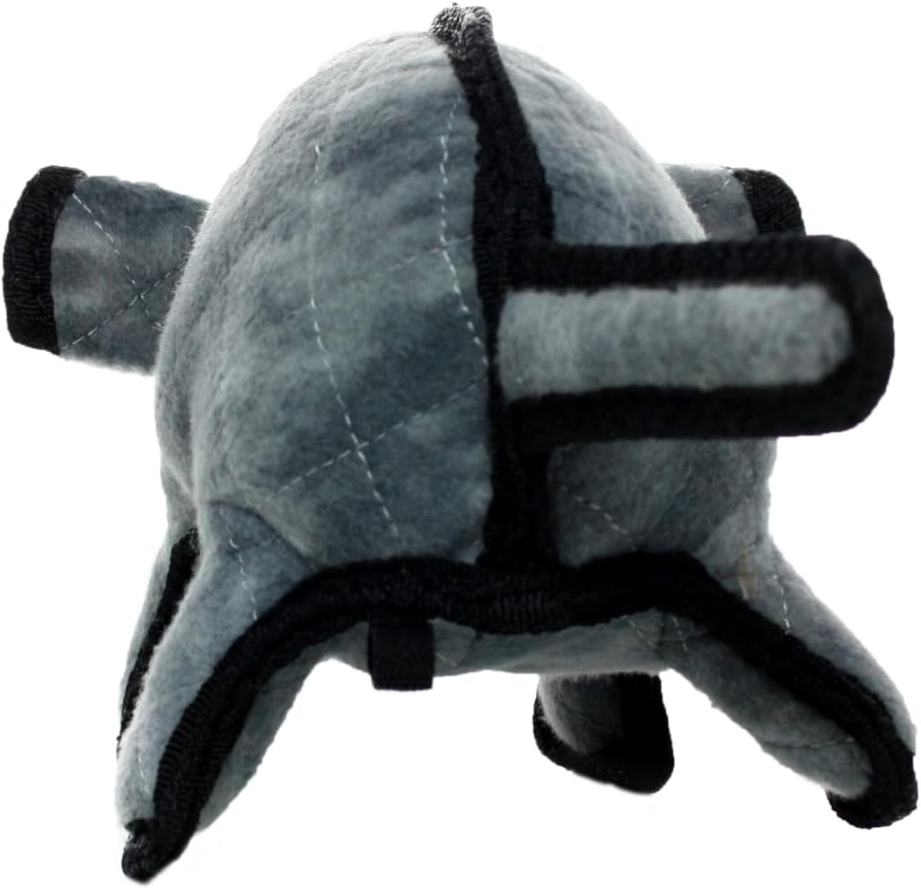 Tuffy Plush Dog Toy, Grey image number 5