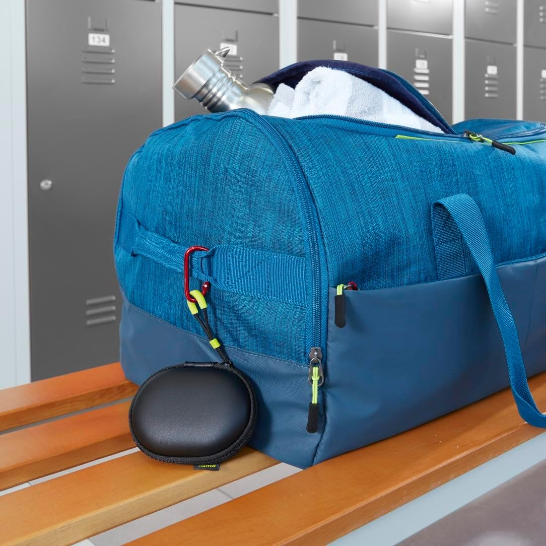 Hama Spirit Athletics True Wireless Bluetooth Headphones - Black/Yellow - White/Yellow image number 6