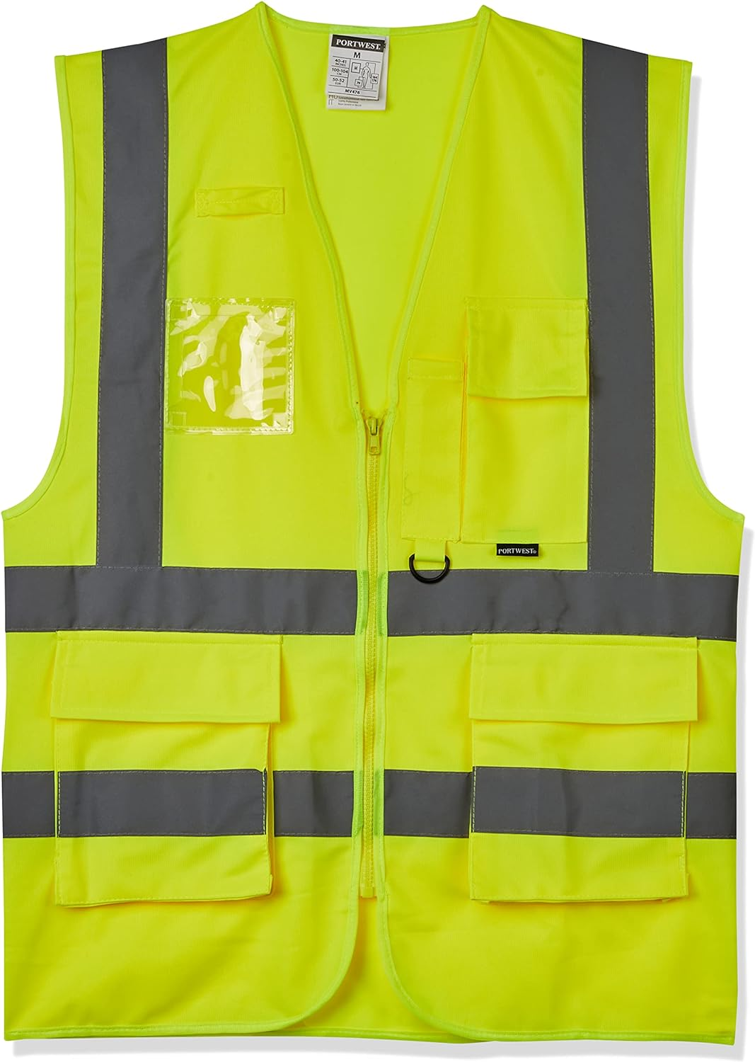 Portwest Men'S Executive Vest, Yellow, Medium UK