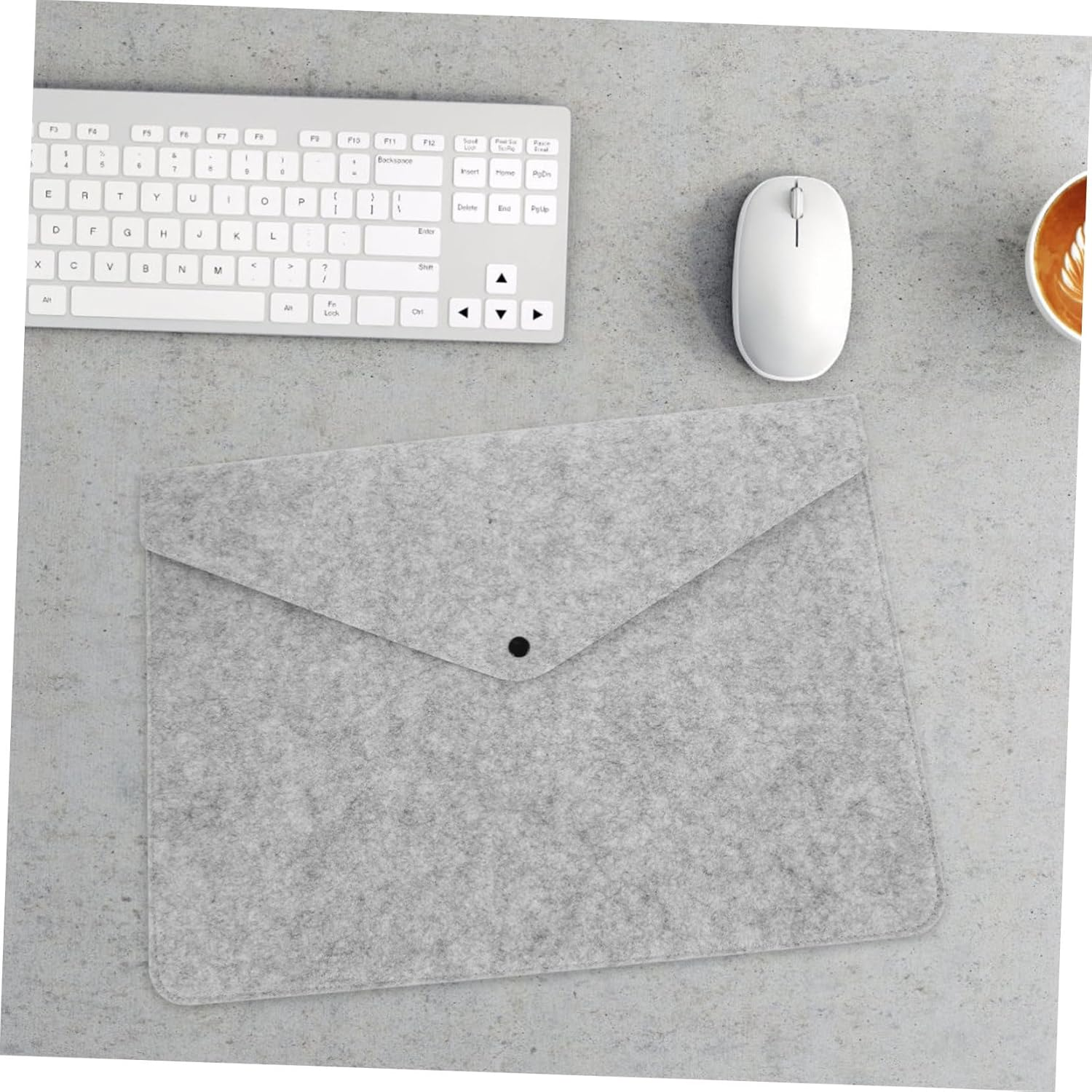 CIMAXIC Document Bag Felt Pouch File Folder Pockets for Teachers Students Office image number 2