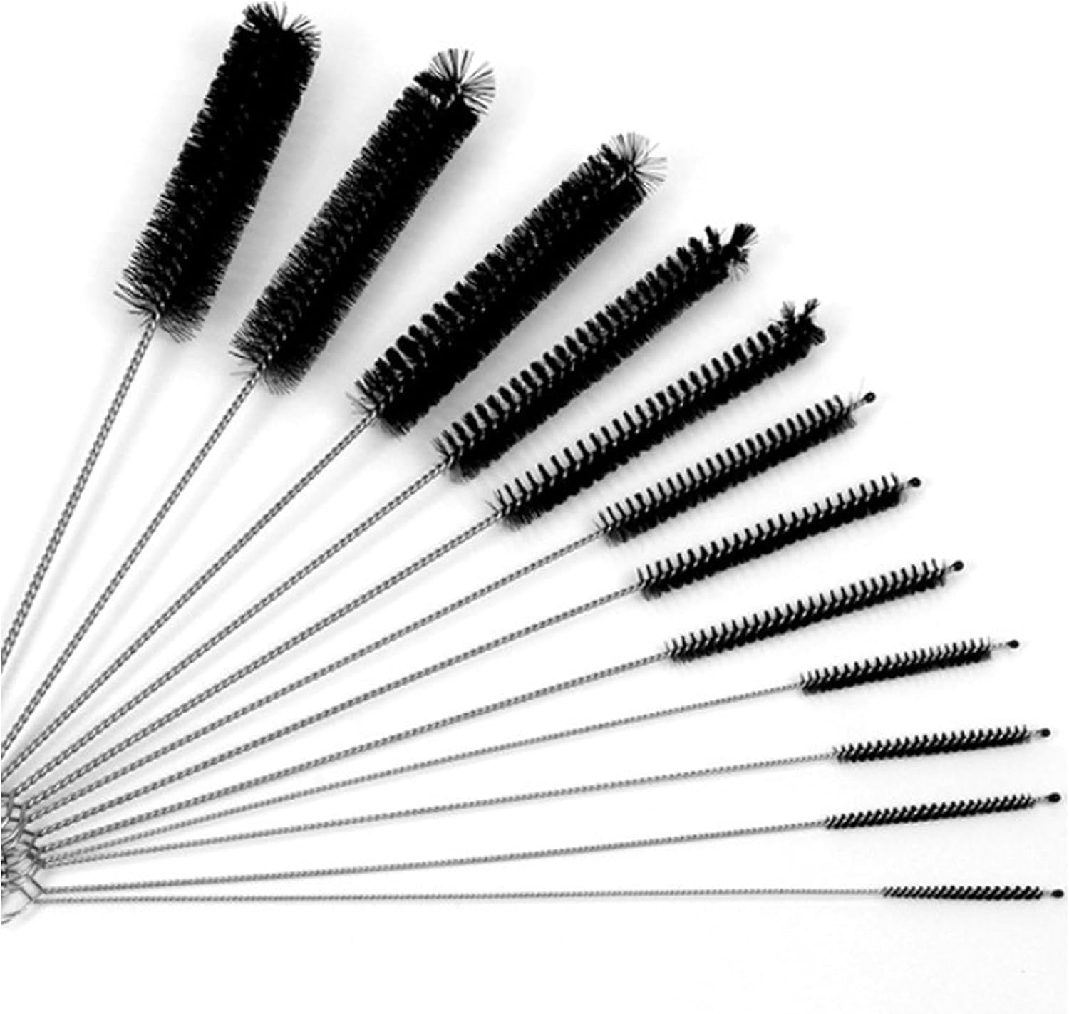 Cleaning Small Pipe 13Pcs Cleaner Brush Small Brush for Straws, Bottles, Pipes, Tubes, and Drains image number 6