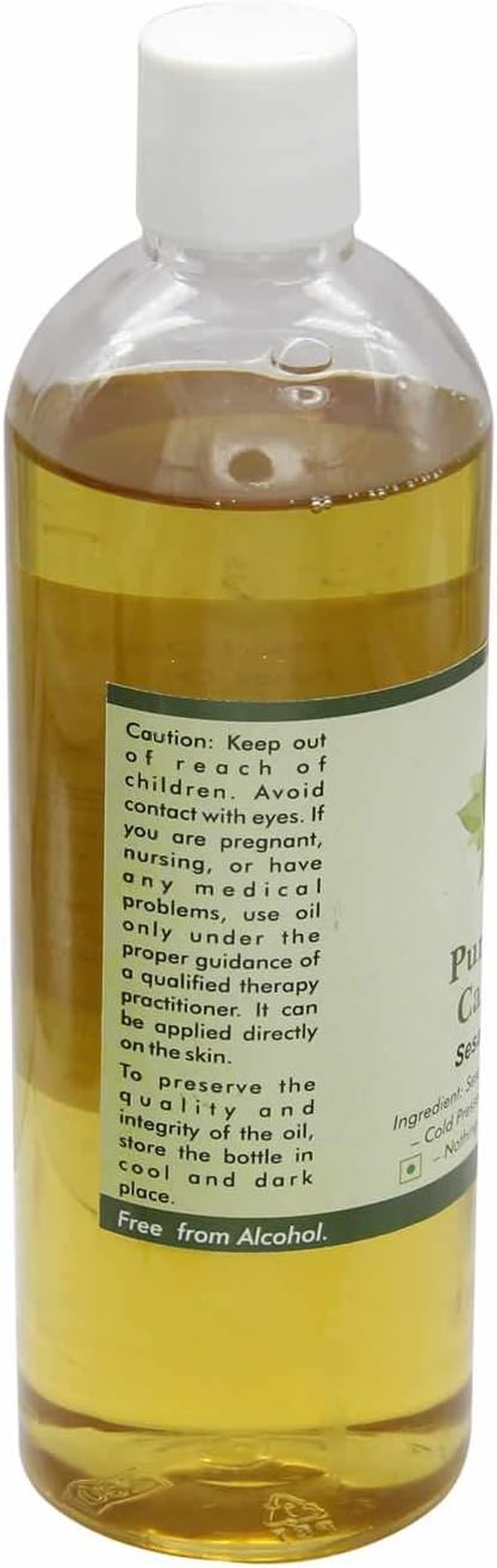 Sesame Oil | Sesamum Indicum | Pure Sesame Oil | Sesame Seed Oil | for Body | for Hair | for Skin | 100% Pure Natural | Cold Pressed | 100Ml | 3.38Oz by R V Essential image number 3