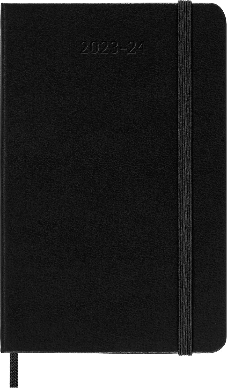 Moleskine - 2023-24 18 Month Hard Cover Diary - Weekly Notebook - Pocket - Blk