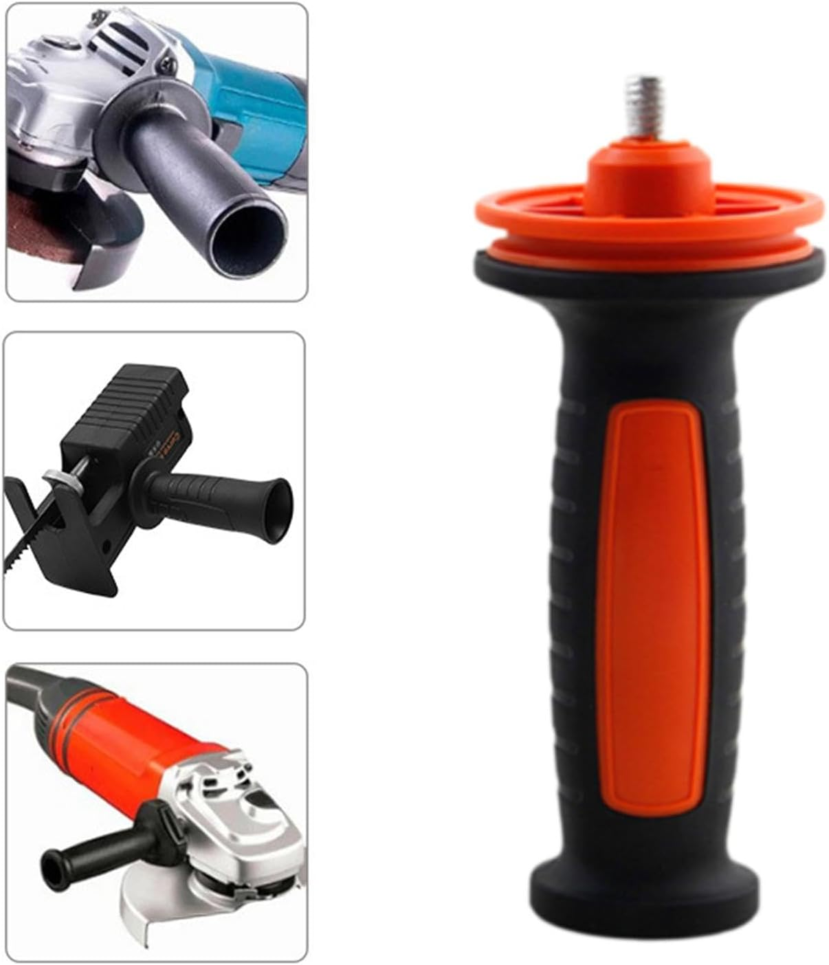 Yuksok Angle Grinder Handle Power Tool Handle Ergonomic anti Slip Angle Grinder Attachment Polishing Machine Handle Replacement Part, M10 image number 2