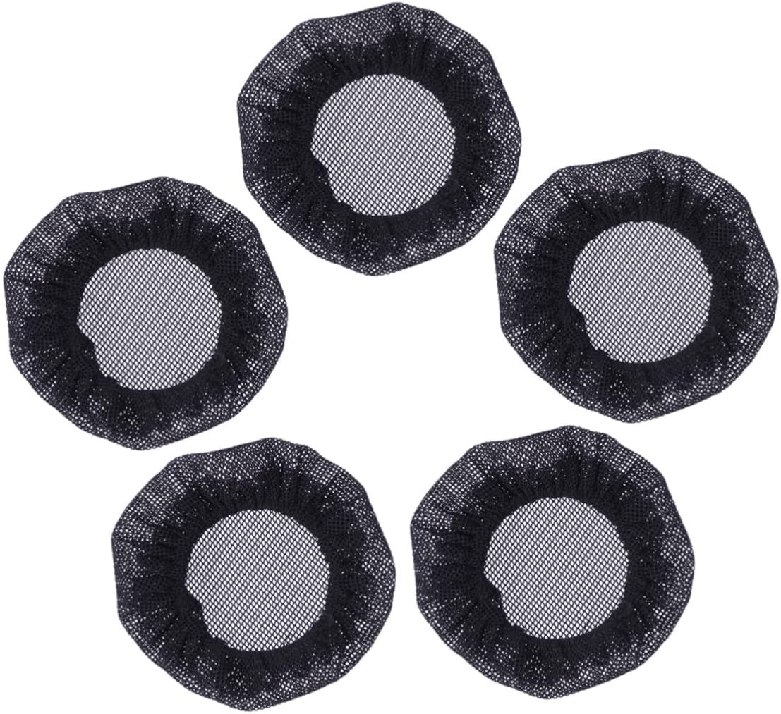 KALLORY 5Pcs Ballet Dance Hair Nets Lightweight Breathable Bun Covers for Women Girls for Dance Skating Gymnastics Weddings Everyday Styling image number 4