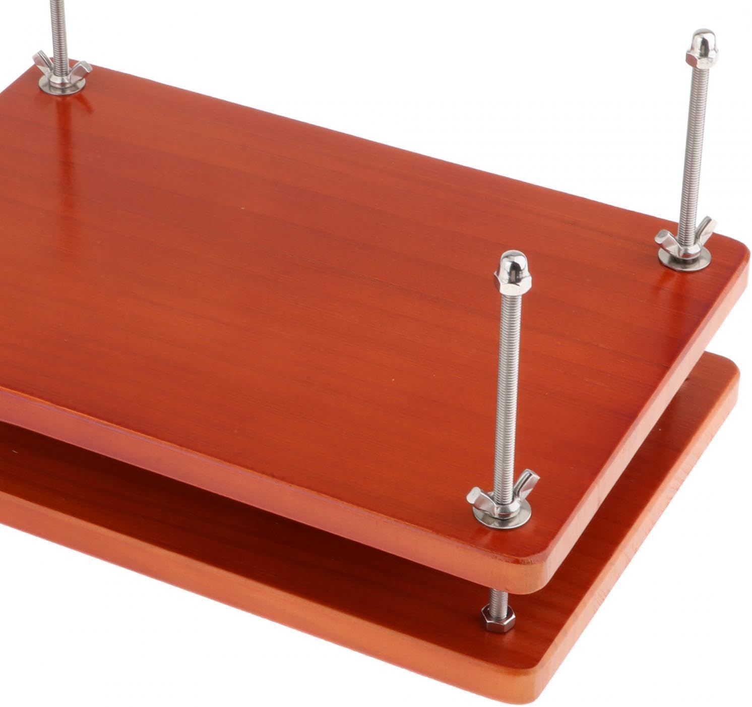 UGPLM Wooden Book Press,Binding Press,Diy Bookbinding,Binding Machine,Manual Book Binding Tool,Flat Paper Press Machine,For Desktop image number 3