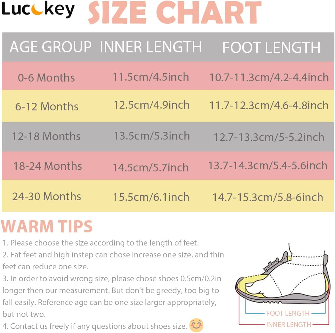 Anti-Slip Baby Toddler First Walking Sock Shoes, [Cute Animal] Cotton Lightweight Slip-On Shoes with Soft Rubber Sole Unisex Non-Skid Indoor Outdoor Floor Slipper Breathable Kid Girls Boys Socks Boots image number 2