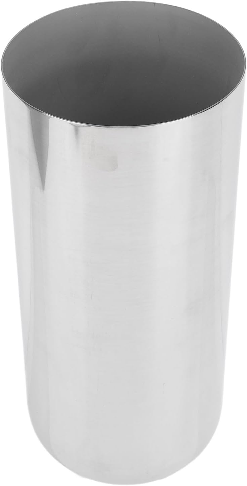 Metal Flower Vase, Stainless Steel Tabletop Silver Vase Holder for Wedding Birthday Anniversary Ceremony Event, Ideal for Countertop Home Decor image number 2