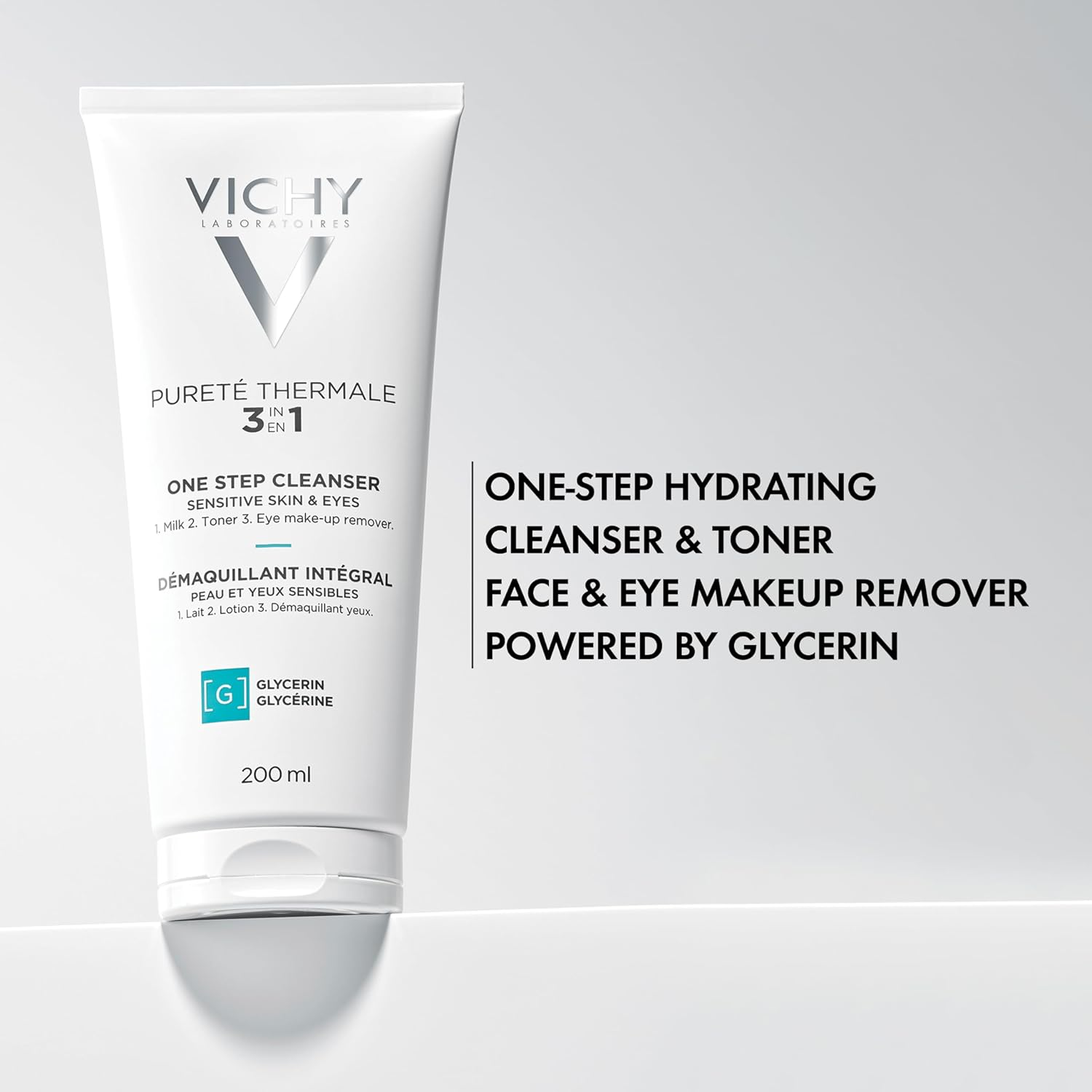 Vichy Purete Thermale 3-In-1 One Step Milk Cleanser, 200Ml image number 3