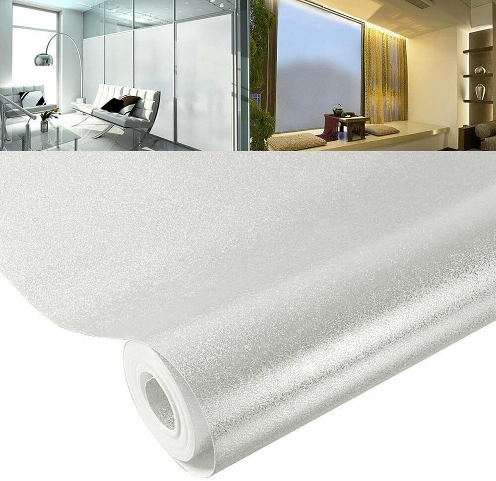 90Cm*3M/5M Clear Frosted Home Window Glass Removable Privacy (5M) image number 1