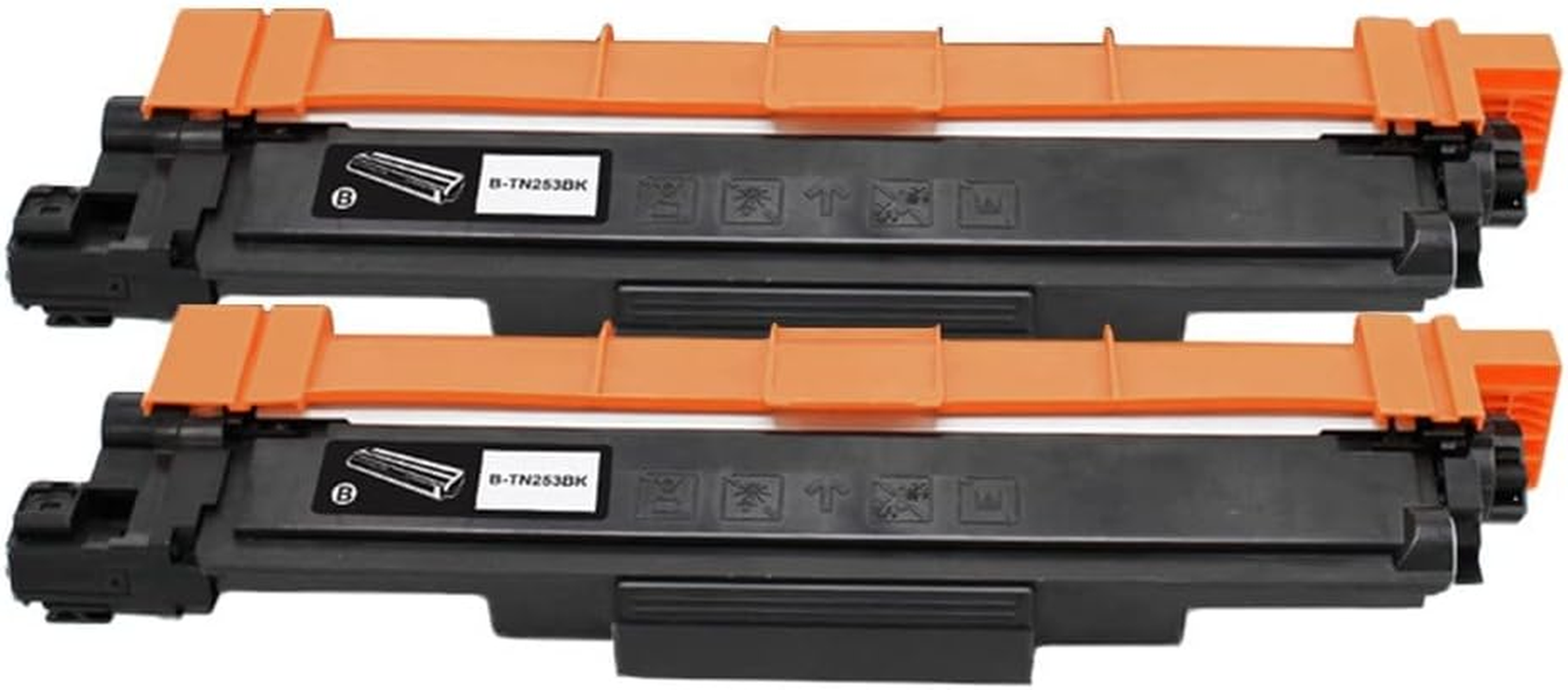 2 Pack Compatible Black Toner Cartridge Replacement for Brother TN253 TN-253BK [2BK] for DCP-L3510CDW HL-L3230CDW HL-L3270CDW MFC-L3745CDW MFC-L3750CDW MFC-L3770CDW image number 1