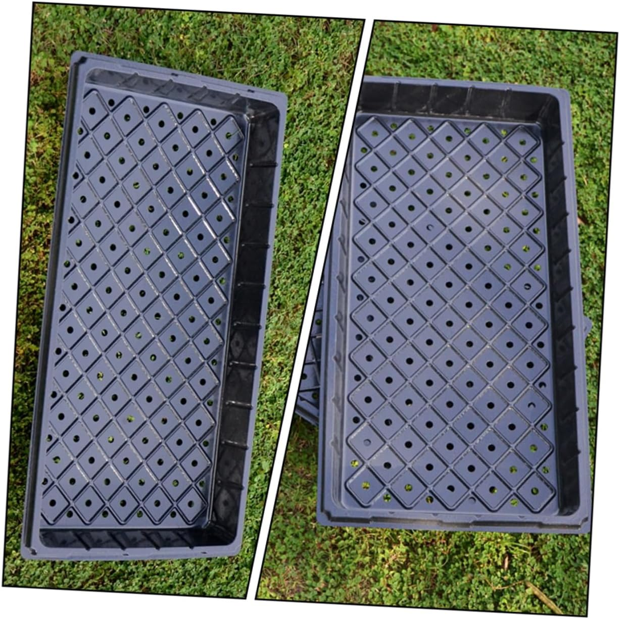 BESPORTBLE 4Pcs Seedling Tray Plugs Tray for Gardening Flower Vegetable Garden Supplies and Seedlings Pot Use image number 4