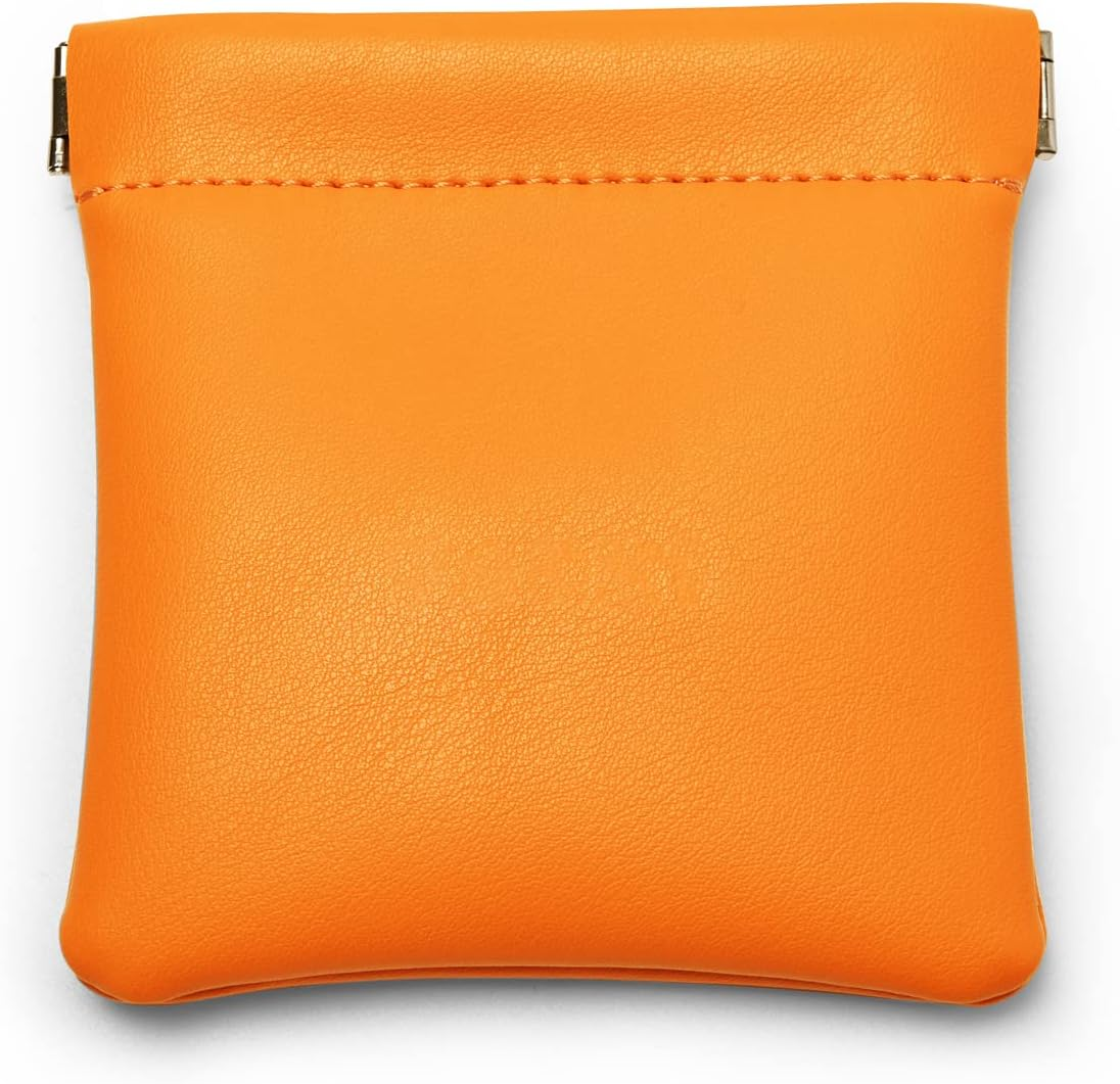 Oirlv Jewellery Organizer Bag Travel Jewellery Bag Case for Multiple Necklaces, Rings, Bracelets (Orange) &hellip; image number 1