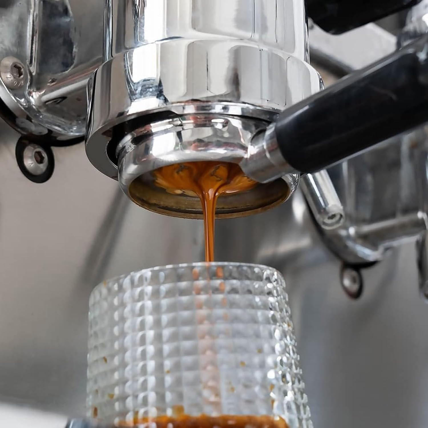 Watchget 58.35Mm Espresso Puck Screen, 1.7Mm Thickness 150&Mu;m Reusable 316 Stainless Steel Professional Barista Coffee Filter Mesh Plate for Espresso Portafilter Filter Basket