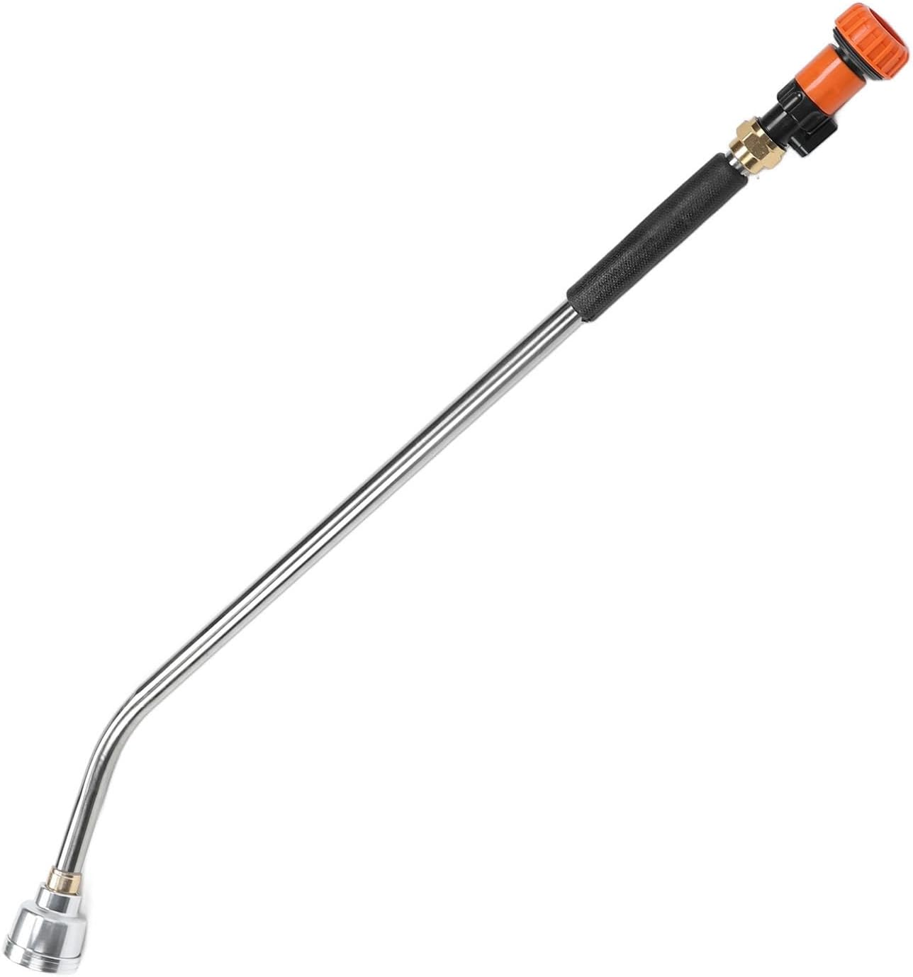 Garden Hose Watering Wand Durable Aluminum Sprayer Wand, Effortless Press Switch, for Plants and Lawn (90CM) image number 1