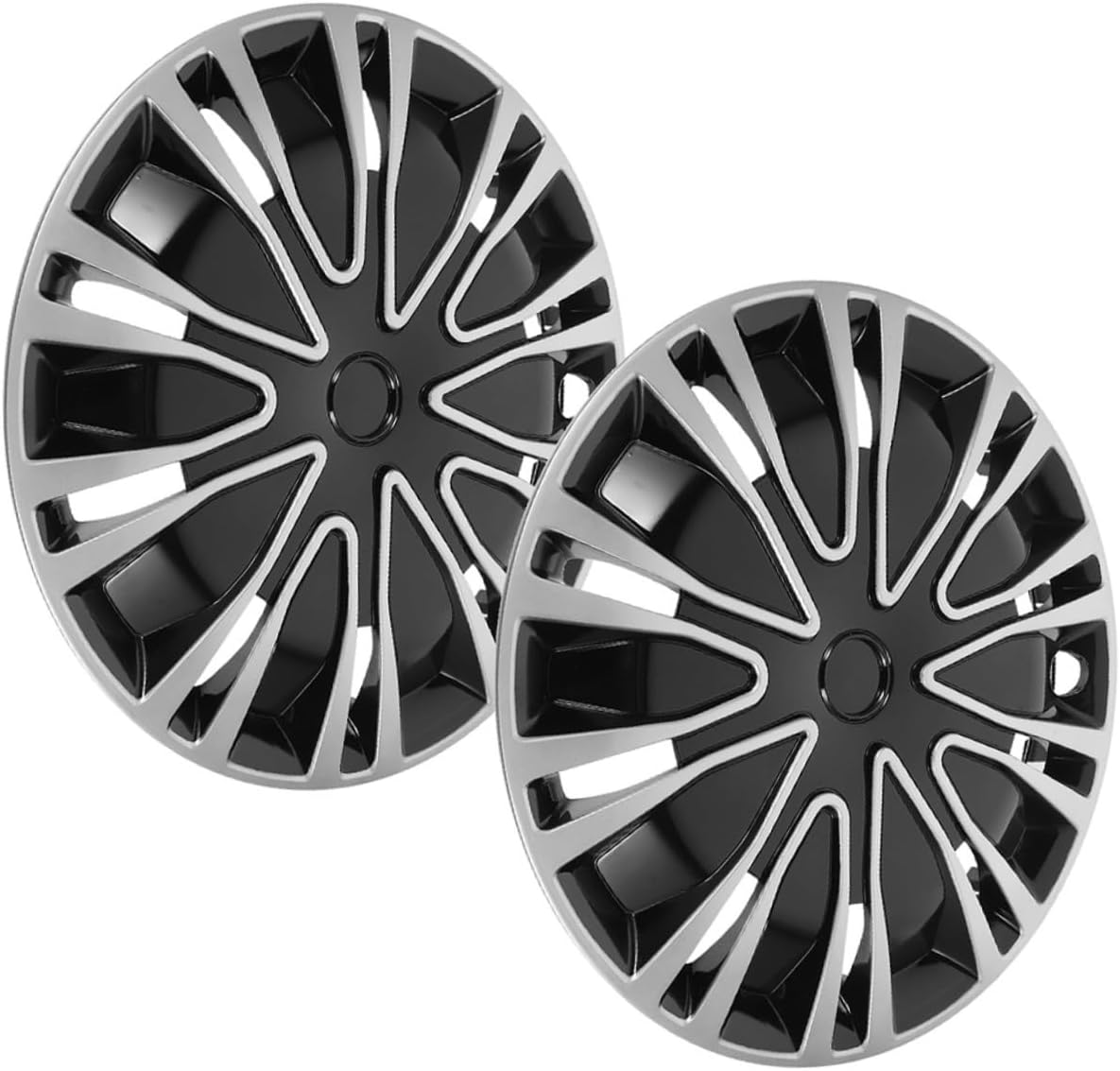 Anneome 2Pcs Decorative Wheel Hub Cover Car Hubcap Automotive Rims for Car Wheel Decoration Accessories image number 6