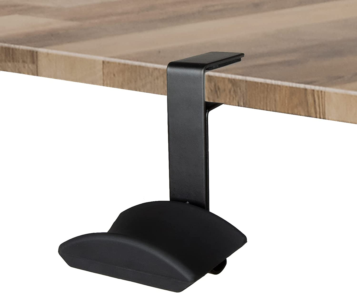 Headphone Stand, Calife under Desk Headset Hanger, Soundbar Holder Mount Clamp, No Need to Drill, Gaming Organizers Hook for Universal PC Accessories image number 2