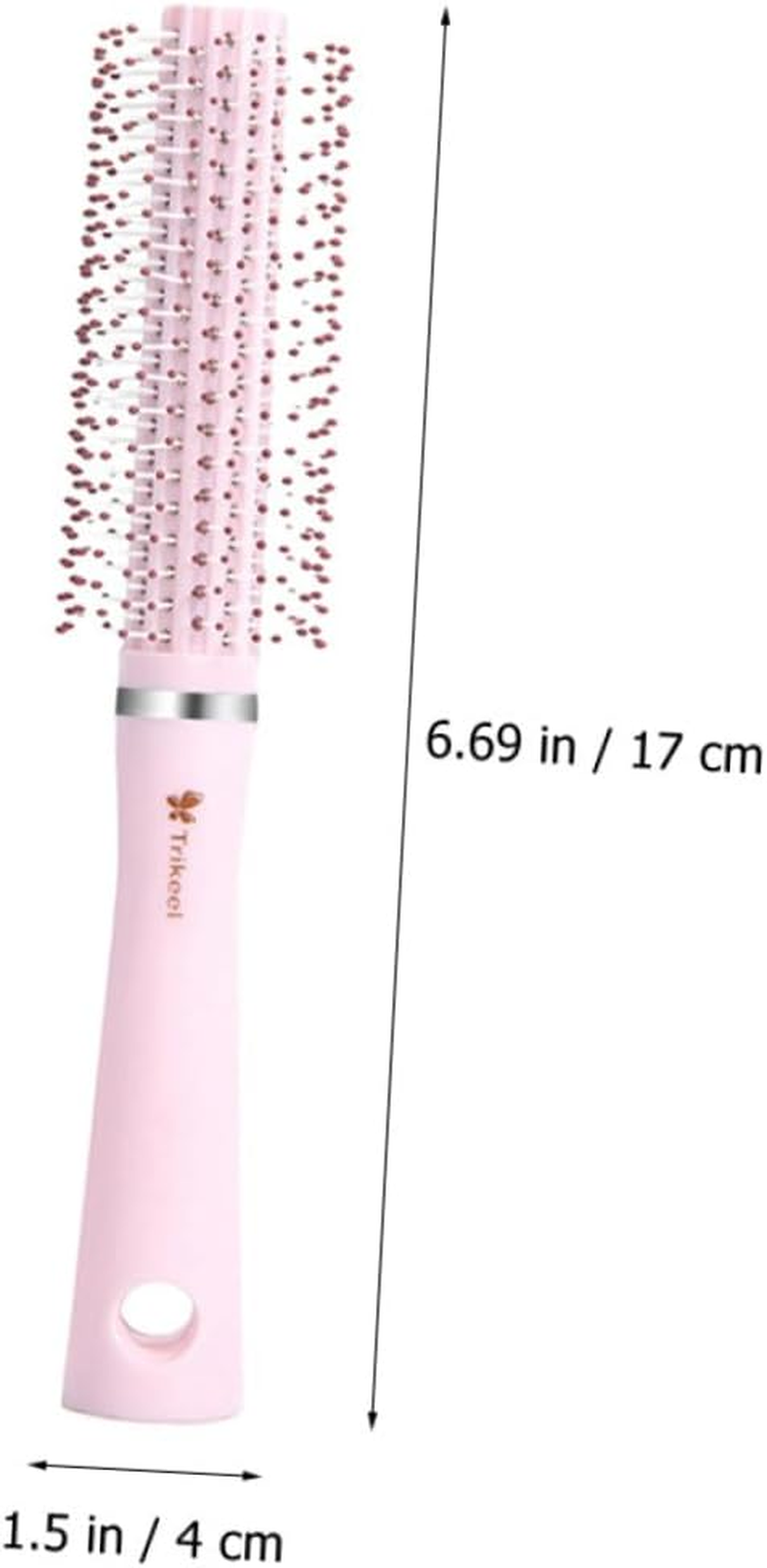 PENIKOKO round Brush for Blow Dry Heatless Curls Brush Alternative Styling for Women image number 5