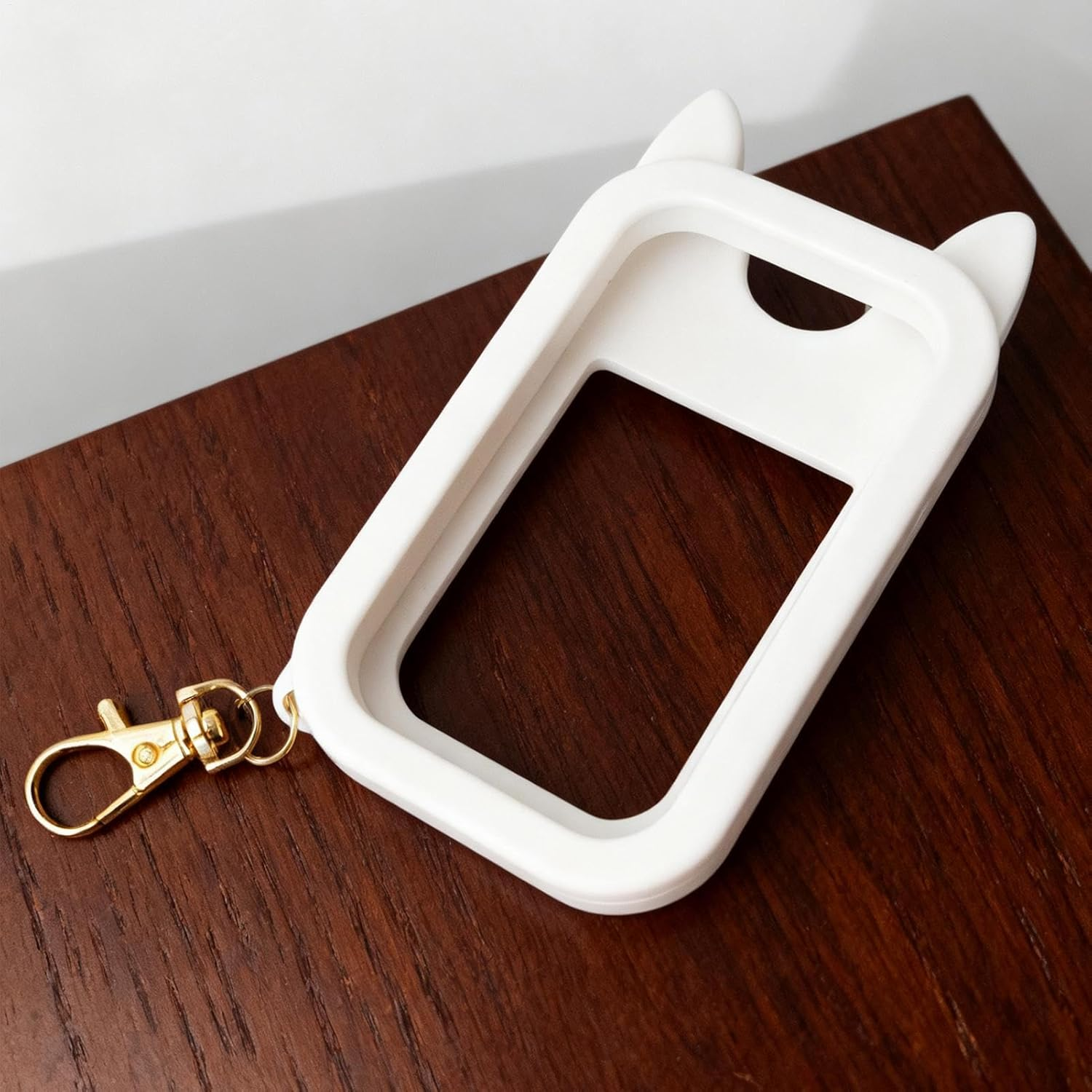 Veasbuu Hand Mist Spray Case - Cute Ears Silicone Bag Accessory,Travel Size Holder Case with Keychain,For Men Outdoor Travel Trip Car Beach Park Workplace School Mall Public image number 4