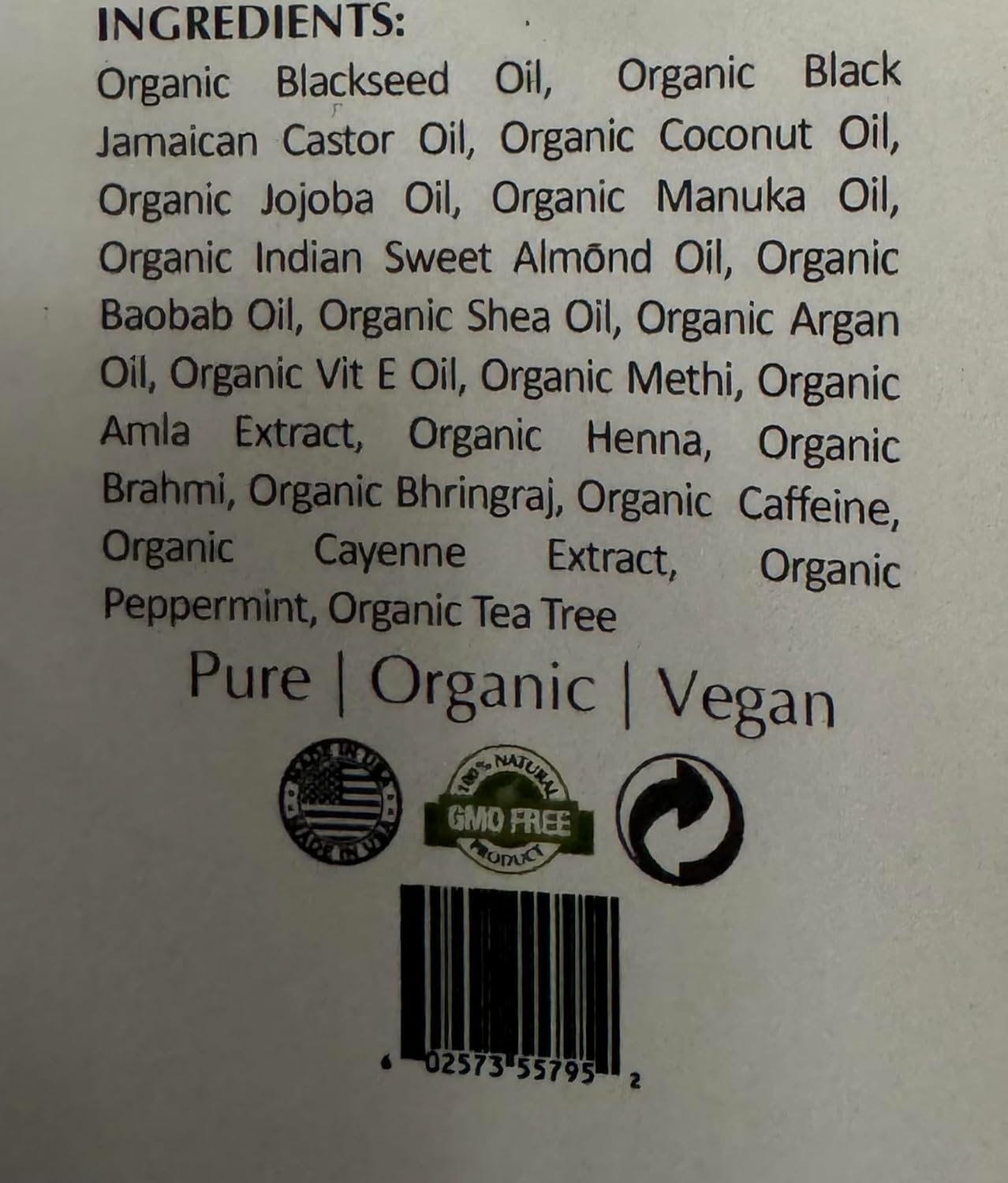 Noa'S Choice ORGANIC Ayurvedic Hair Growth Formula, for FULLER, Longer,Thicker, Healthier Hair. Revive Your Hair and Scalp TODAY! Best Treatment for Hair Loss & Thinning Hair 2.1Oz image number 5