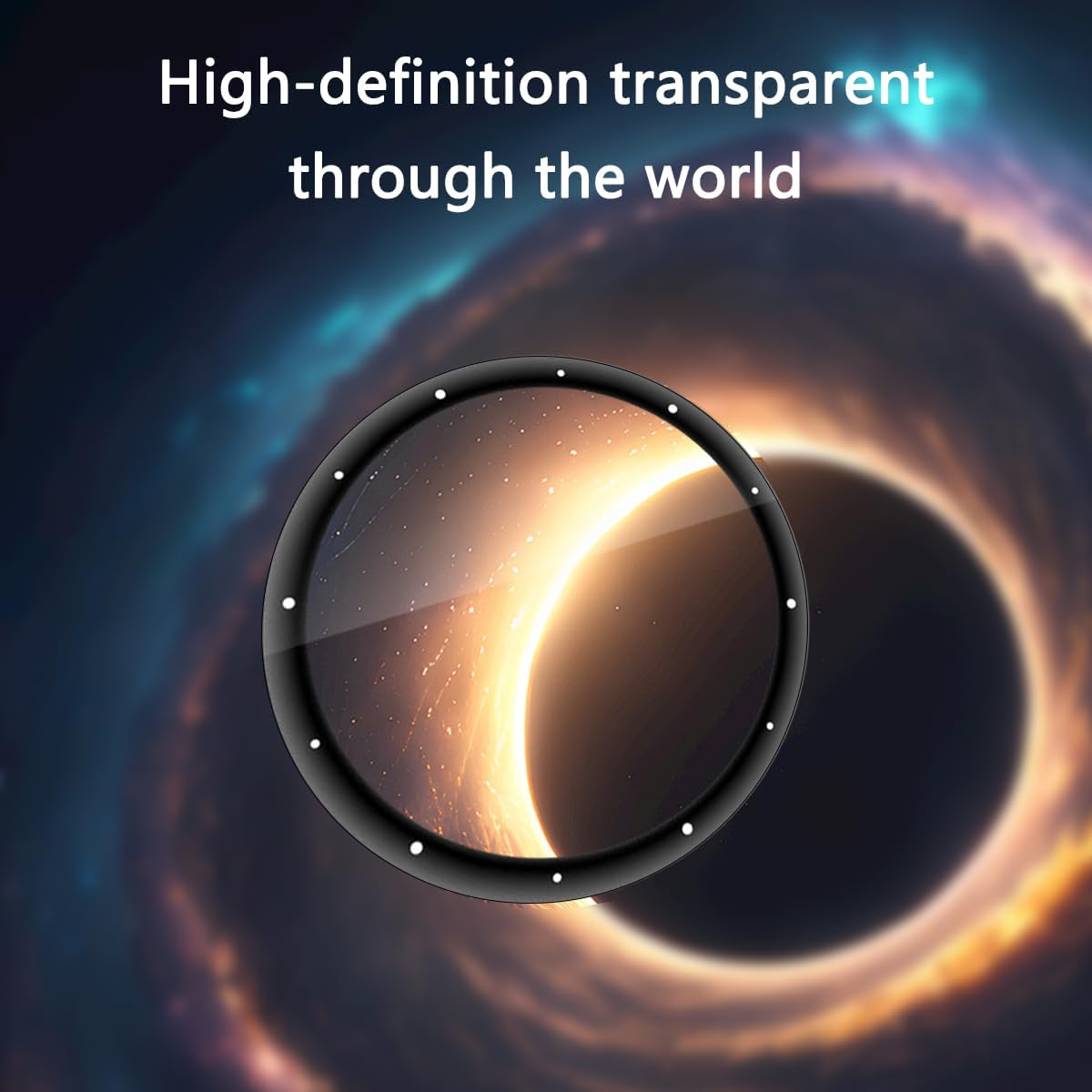 Yieehhow [4 Pieces] Screen Protector for Garmin Venu 3S 41 Mm Tempered Glass, Anti-Scratch/Hd PMMA Composite Screen Protector, 3D Curved Protective Film for Garmin Venu 3S 41 Mm - Protection A Bip 5 Unity 46 Mm image number 7