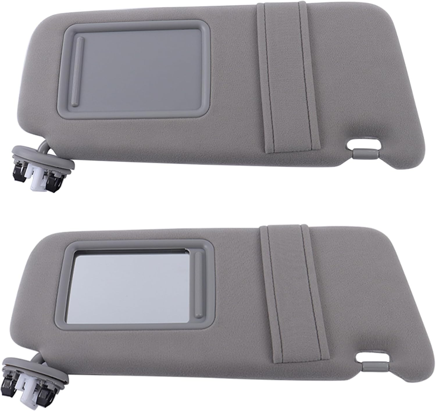 Sun Visor Sun Shade Right Driver Side W/Vanity Light Replacement for Toyota Camry 2007-2011 image number 1