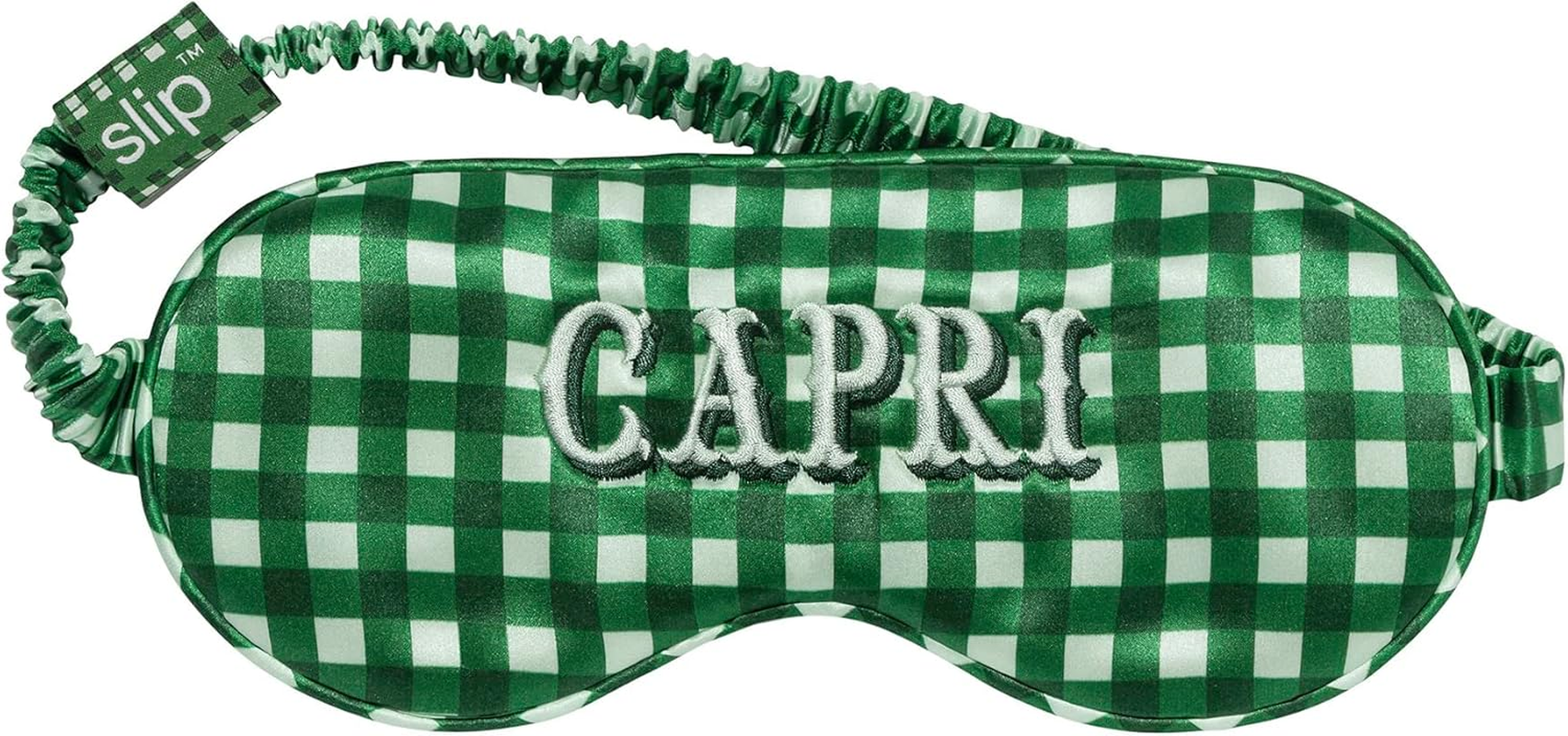 Slip Silk Pure Silk Sleep Mask, Capri (One Size) - 100% Pure Mulberry 22 Momme Silk Eye Mask - Comfortable Sleeping Mask with Elastic Band + Pure Silk Filler and Internal Liner