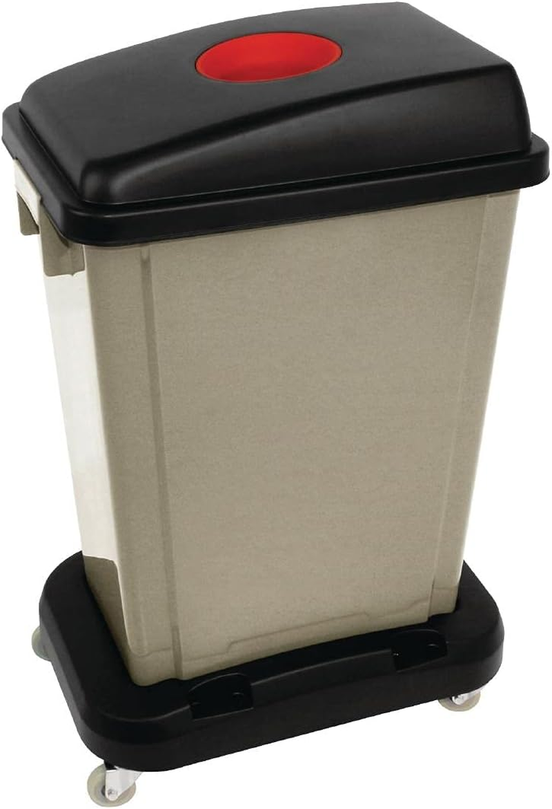 Jantex Recycling Bin Beige 56Ltr image number 1