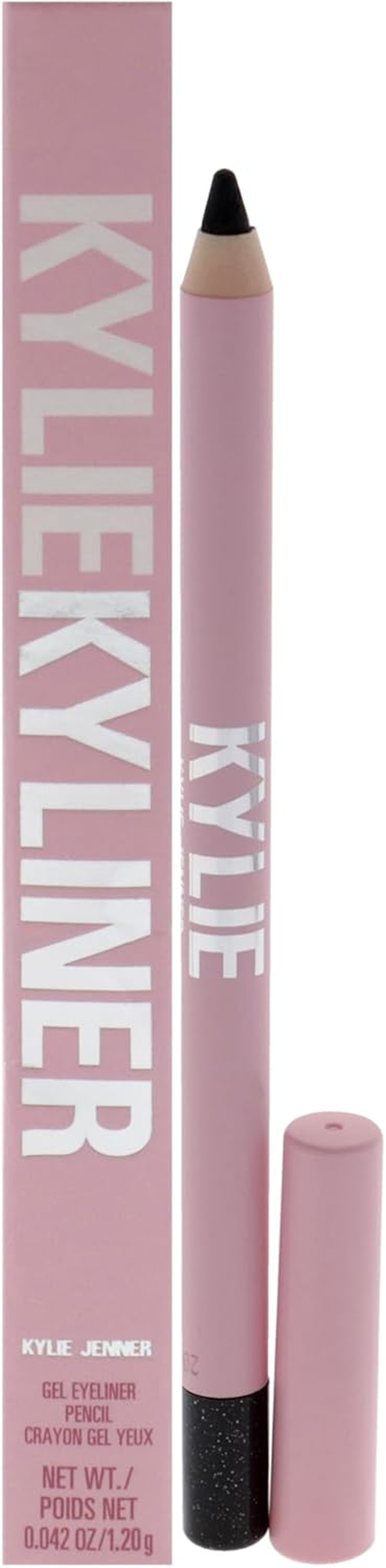 Kylie Cosmetics Kyliner Gel Eyeliner Pencil - 009 Black Shimmer for Women 0.042 Oz Eyeliner image number 1