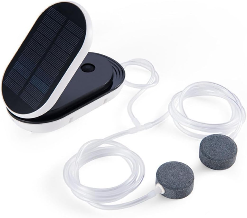 Abaodam Solar Oxygen Aerator Pump for Pool Sun Powered Outdoor Oxygenation Tool with Continuous Operation for Fish and Aquatic Plants Solar image number 3