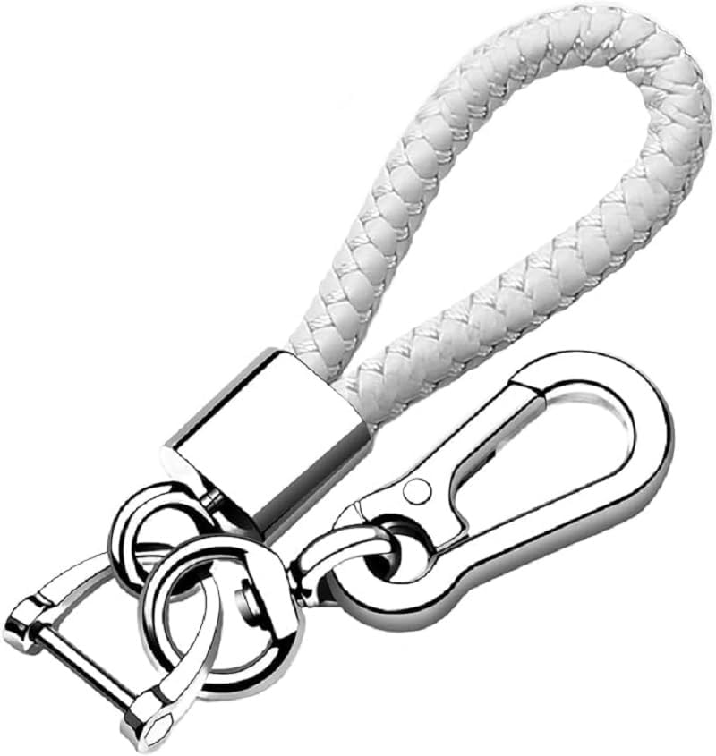 Weave Keychain Suit for Car Keychain Keyring Present for Man and Woman，Durable and Comfortable image number 4