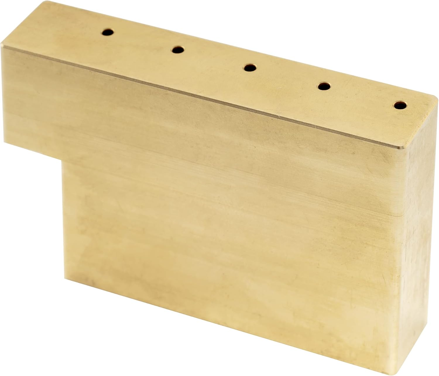 Musiclily Ultra 37Mm Full Solid Brass L Shape Tremolo Block for Electric Guitar Floyd Rose Locking Tremolos Bridge - 37Mm image number 4