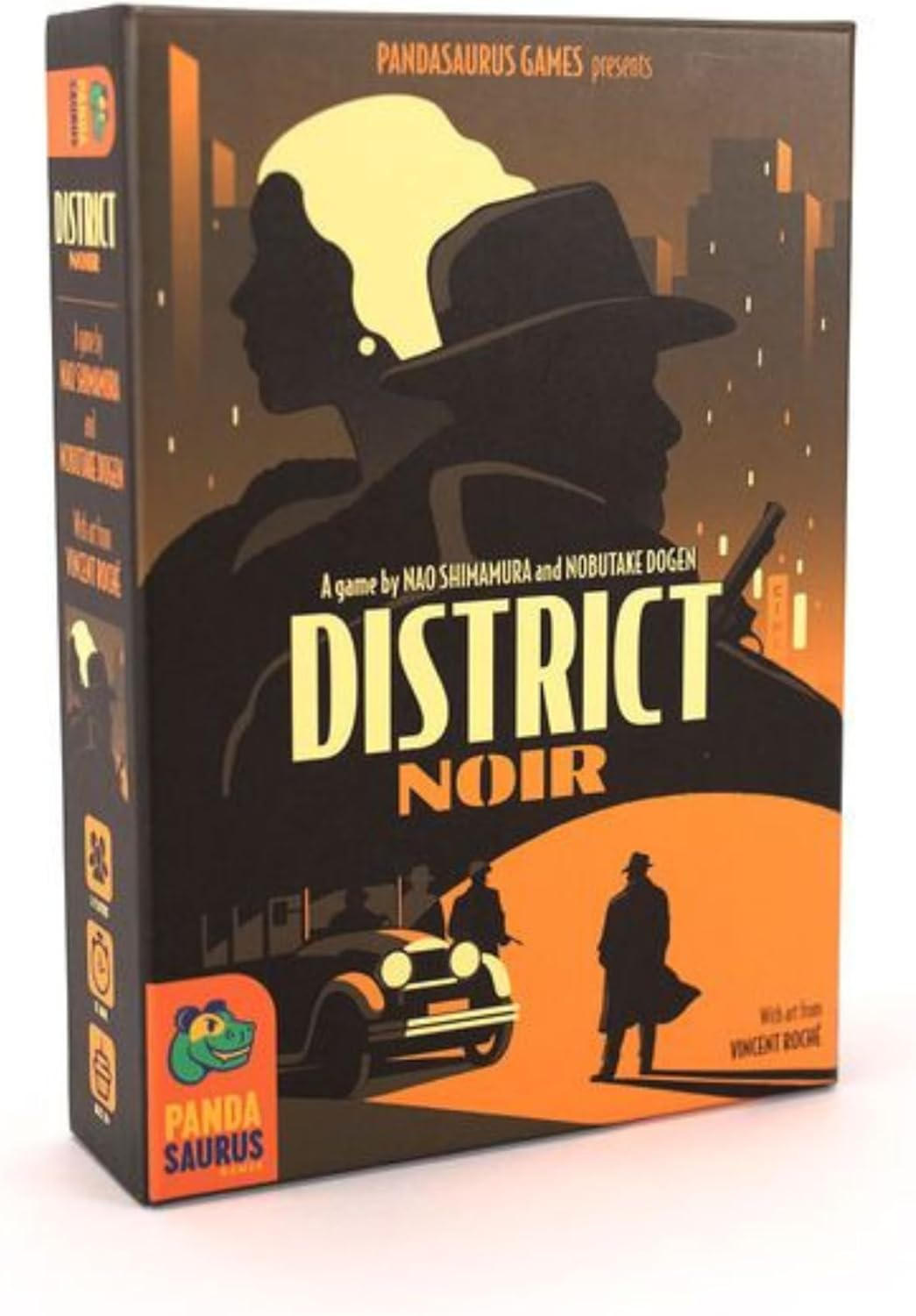 Pandasaurus District Noir Board Game image number 2