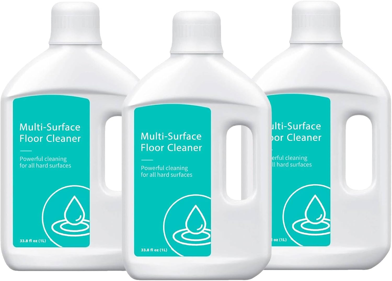 Floor Cleaner 1L, Cleaning Solution Compatible with Dreame X50 Ultra/X40 Ultra/X30 Ultra/L40 Ultra/L30 Ultra/L20 Ultra/L10S Ultra/W10/D10 plus Robot Vacuum (3 Bottles)