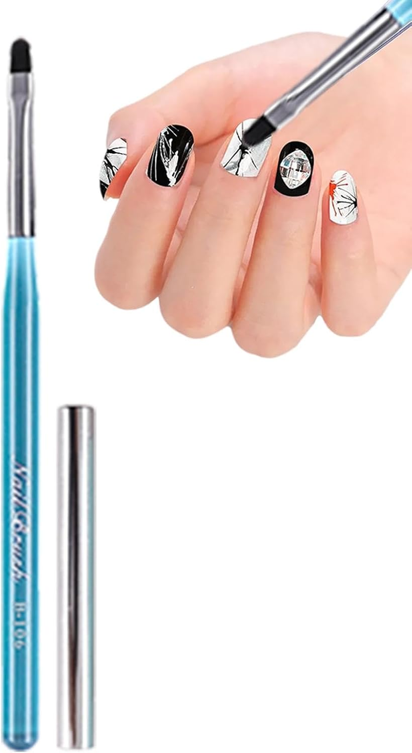Nail Detail Brush - Gel Polish Liner Brushes,Gel Polish Liner Brushes, Gel Polish Design Painting Tools Fingernail Brush Nail Cleaning Brush