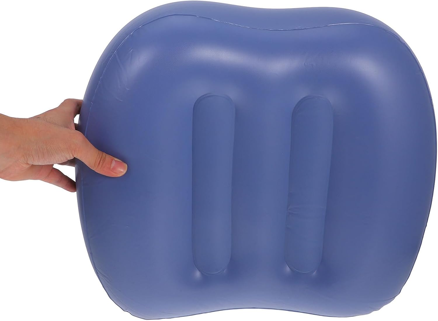 Ipetboom Bathtub Cushion Pillow - 1Pc Inflatable Tub Suction Pillow for Hot Tub Comfortable Headrest Portable Bath Relaxing Spa Seat Pad - 43X38X13Cm image number 2