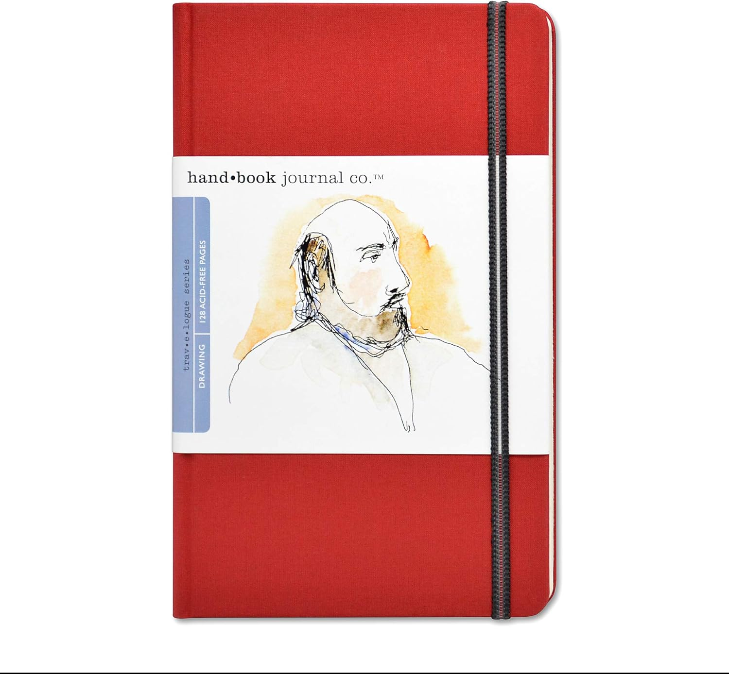 Travelogue Hand Book Journal Vermillion Portrait 8.25 X 5.5Inches 128 Pages 130Gsm, Pocket Landscape, Artist Journal image number 7