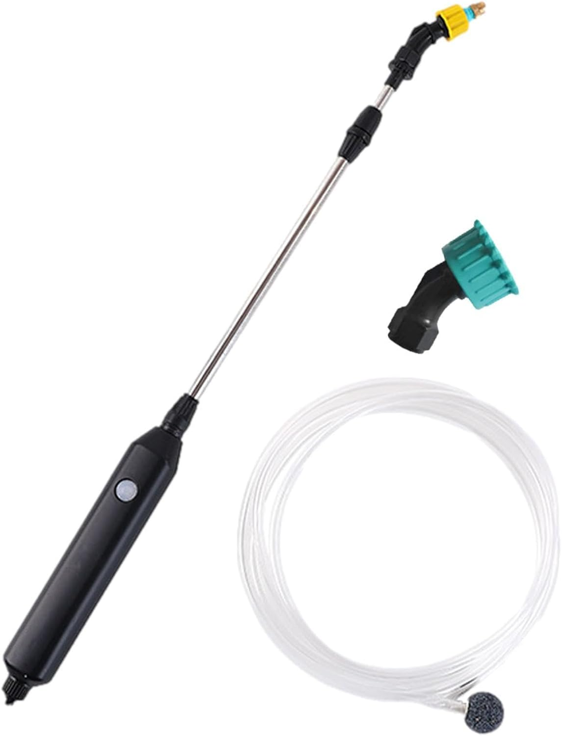 Electric Sprayer - USB Charging Garden Spray Snoot, Copper Nozzle Water Jets Tool | High Pressure Battery Powered Hose for Outdoor Plant Care, Lawn Watering, Rechargeable Compact Gardening Equipment