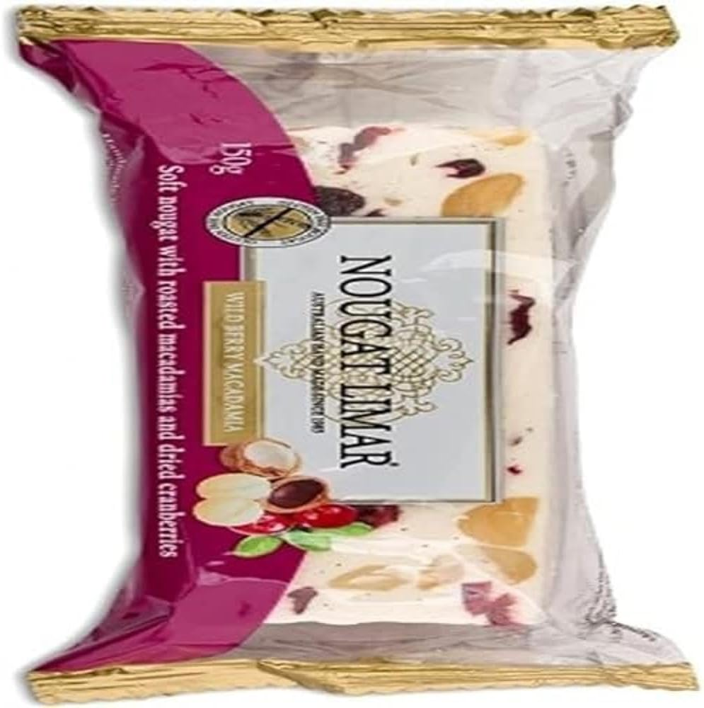 Nougat Limar Wildberry and Macadamia Nougat 150 G