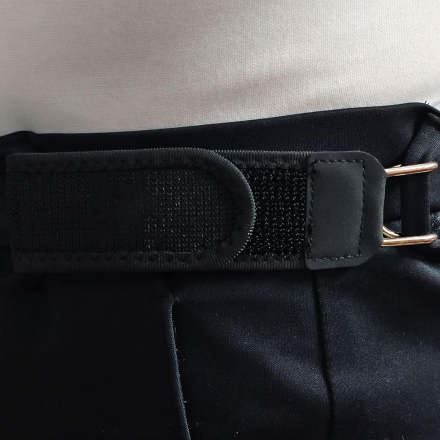 Buckle Free Belts for Men | Elastic Waistband with No Buckle,Adjustable Convenience Belt | for Daily Commuting Office Casual Construction Fitness Travel Hiking Driving image number 2