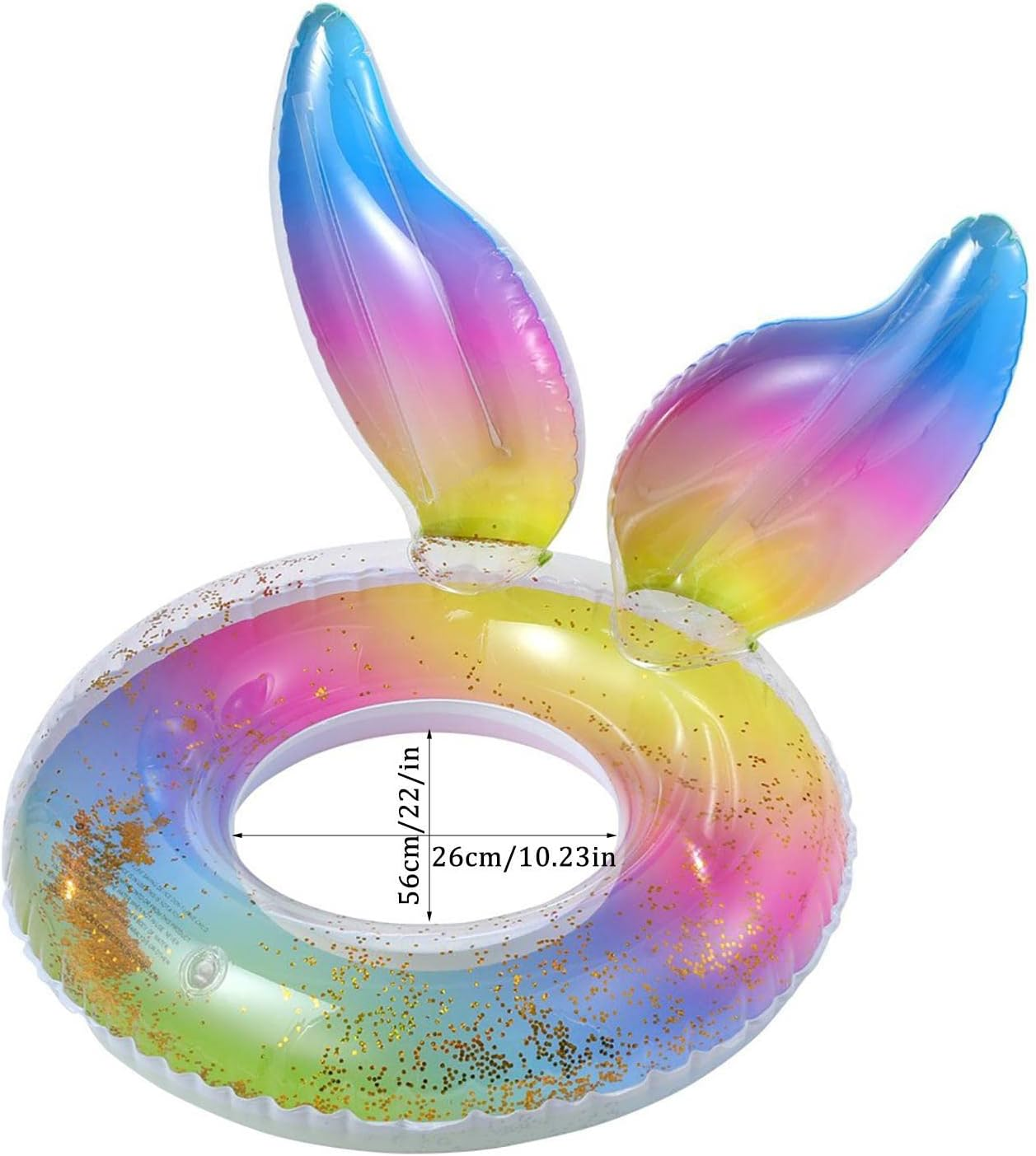 Mermaid Swim | Pool Floats Kids Mermaid Tail | Transparent Sequin Children'S Mermaid Transparent Swimming for Kids Supplies Imtrub image number 6